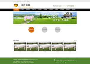 博雅农牧官网设计制作 打造绿色农业数字化门户的专业实践