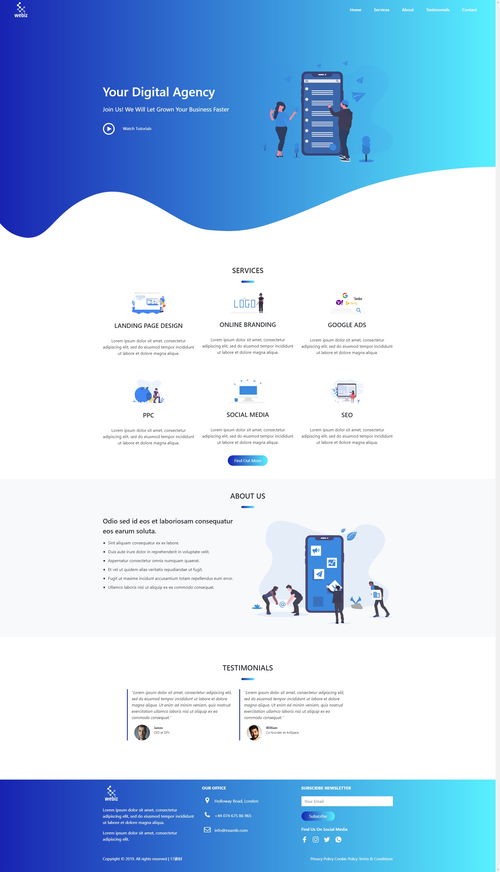 网站单页制作与商务网页设计模板在软件开发中的实践